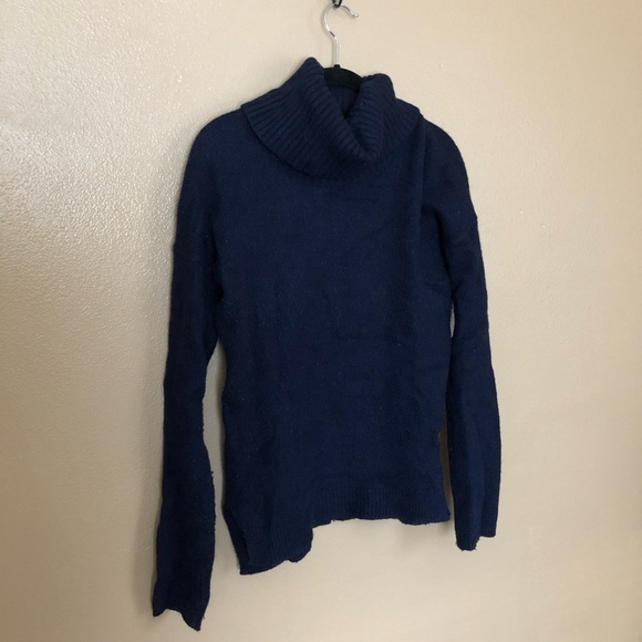 Gap Navy Wool Blend Turtleneck Size M - Picture 1 of 8